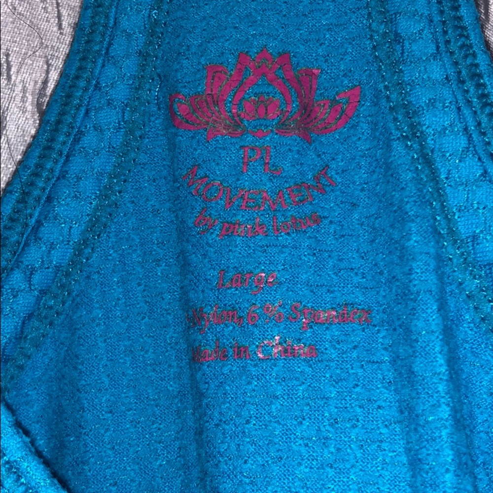 PL Movement Racerback drawstring waist tank Large - Picture 2 of 11
